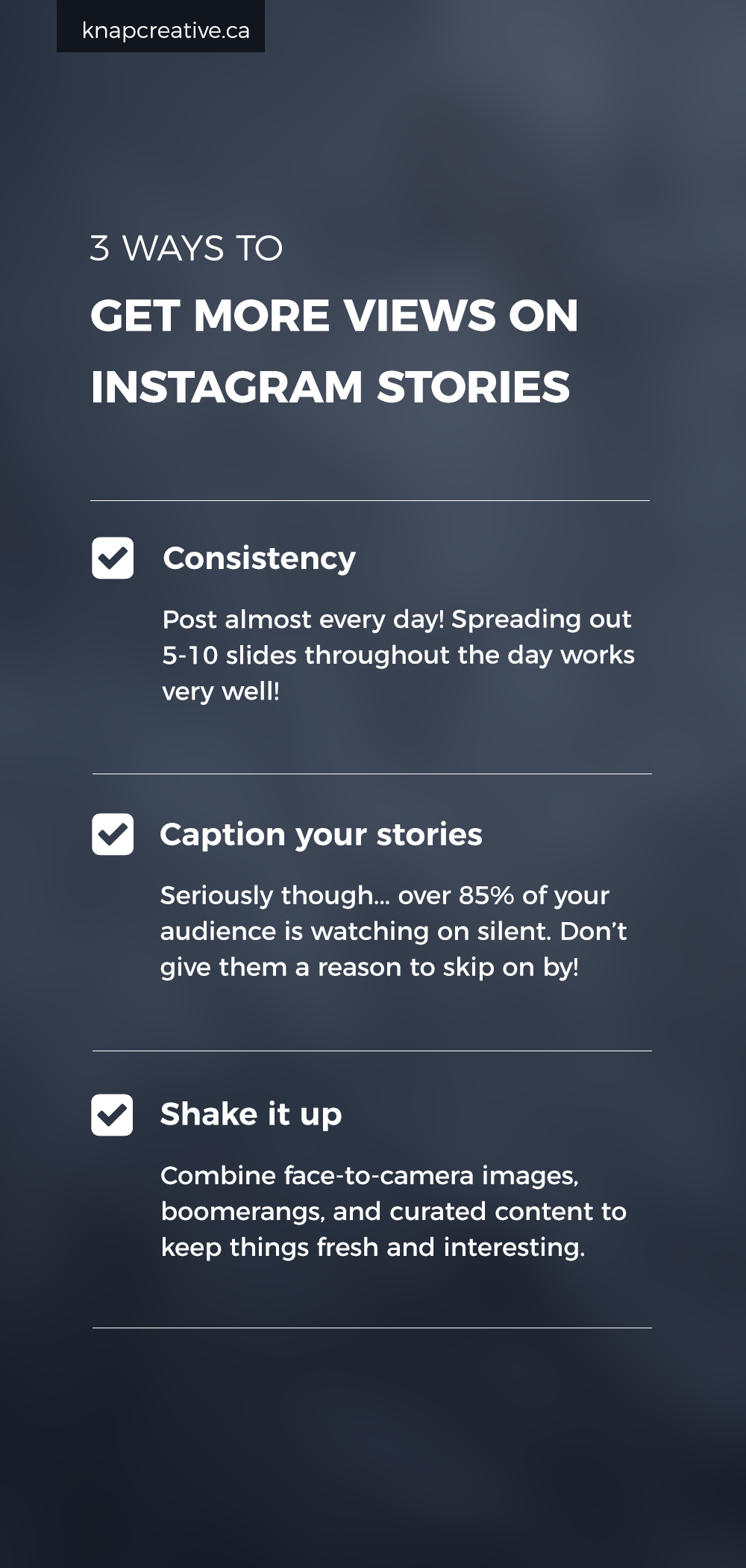 How to Get More Views on Stories